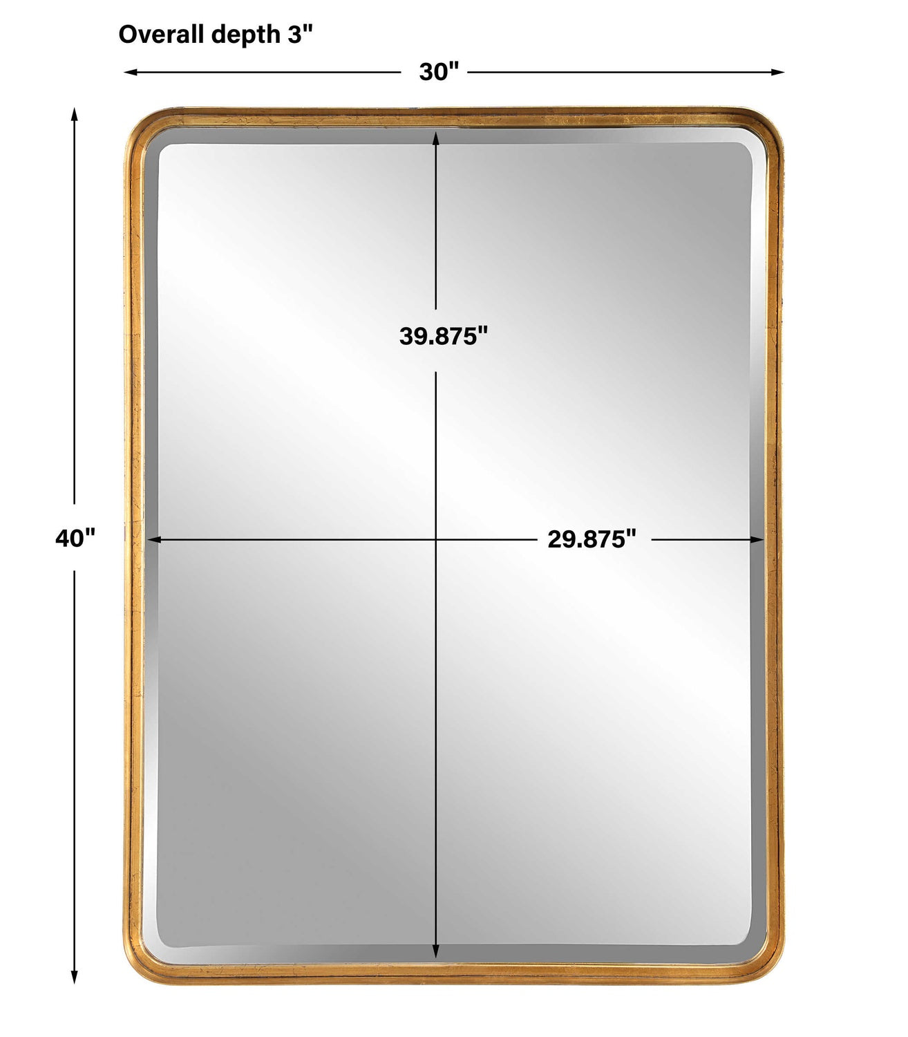 UTTERMOST CROFTON MIRROR - Mirrors