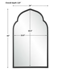 UTTERMOST KENITRA ARCH MIRROR - Mirrors