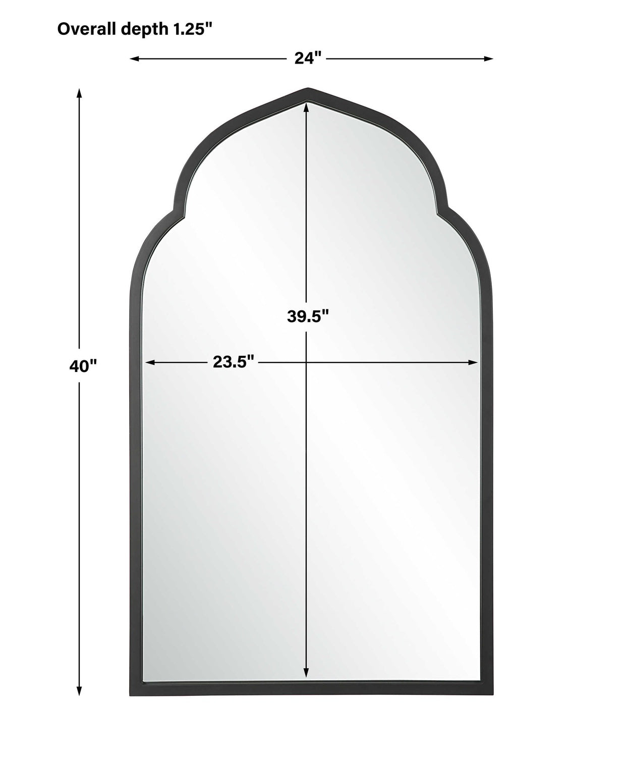 UTTERMOST KENITRA ARCH MIRROR - Mirrors