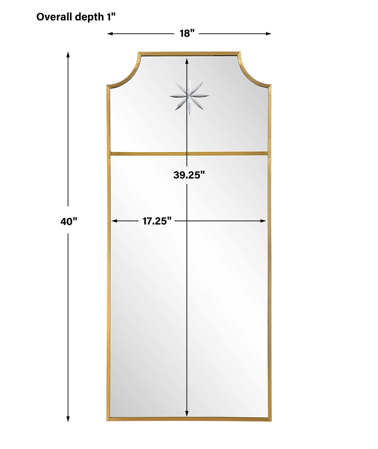 UTTERMOST Caddington Mirror - Mirrors
