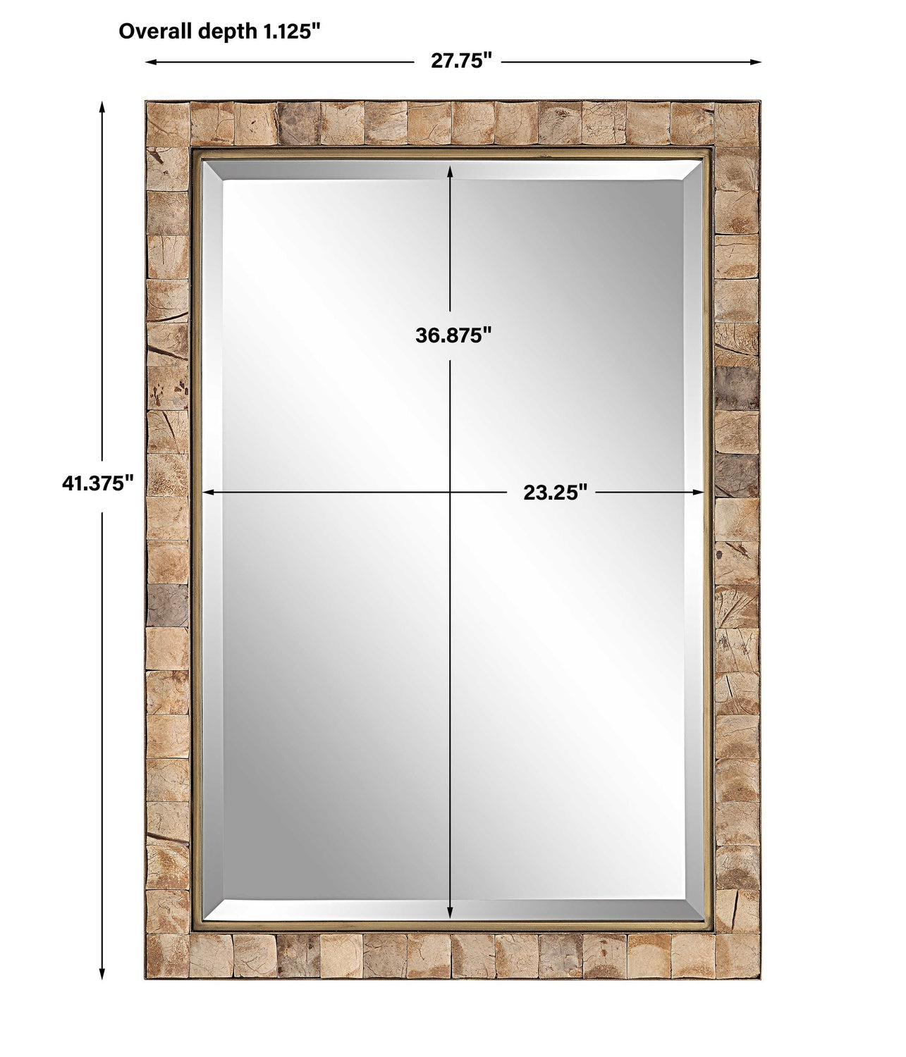 UTTERMOST COCOS COCONUT MIRROR - Mirrors