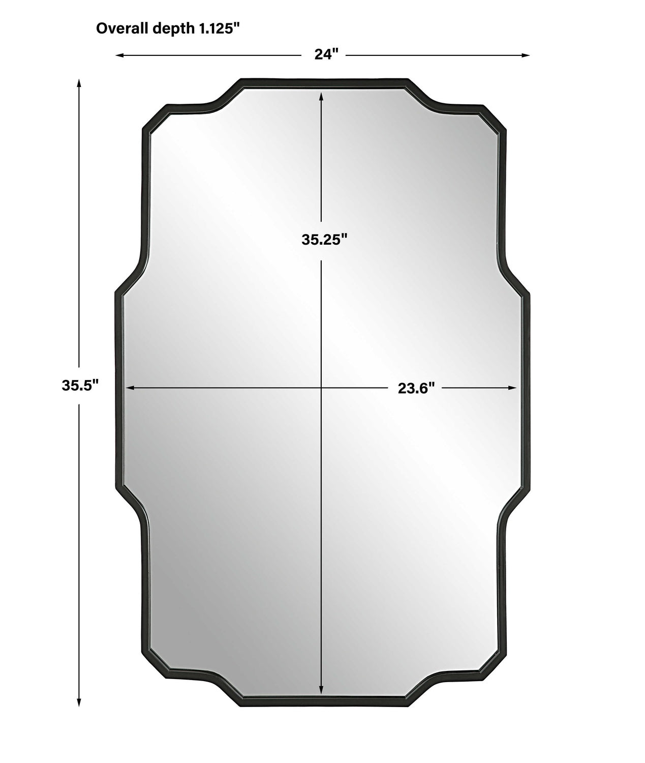UTTERMOST CASMUS WALL MIRROR - Mirrors