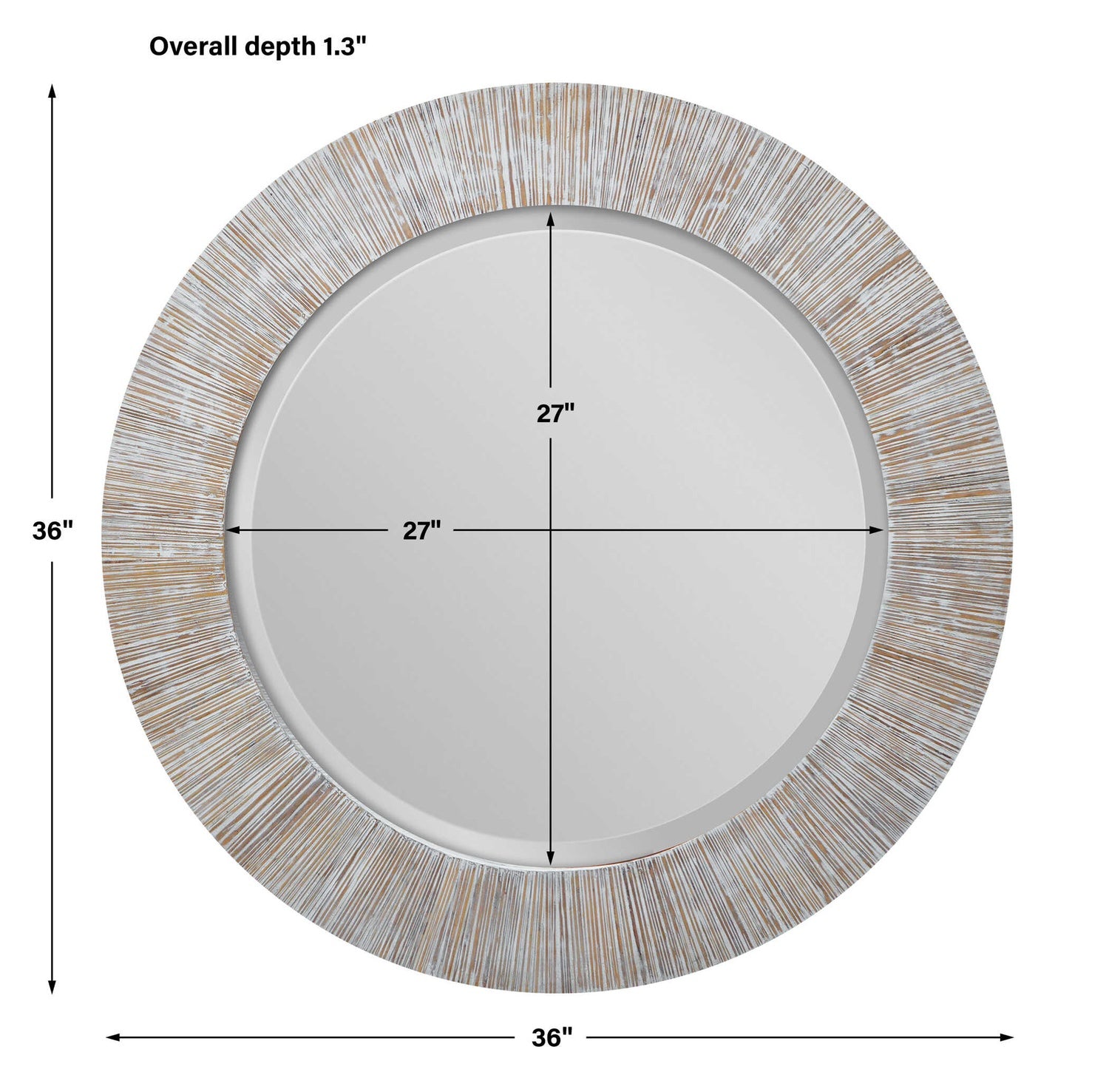 UTTERMOST REPOSE MIRROR - Mirrors