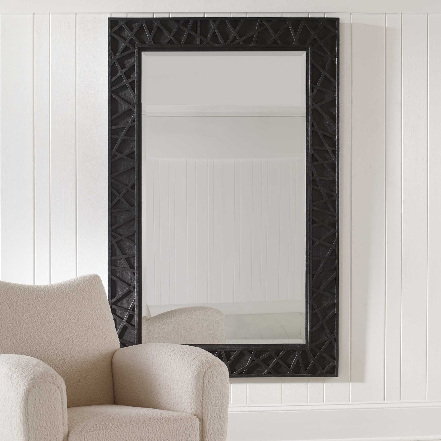 UTTERMOST EVEREST SATIN MIRROR - Mirrors