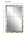 UTTERMOST Aneta Scalloped Mirror - Mirrors