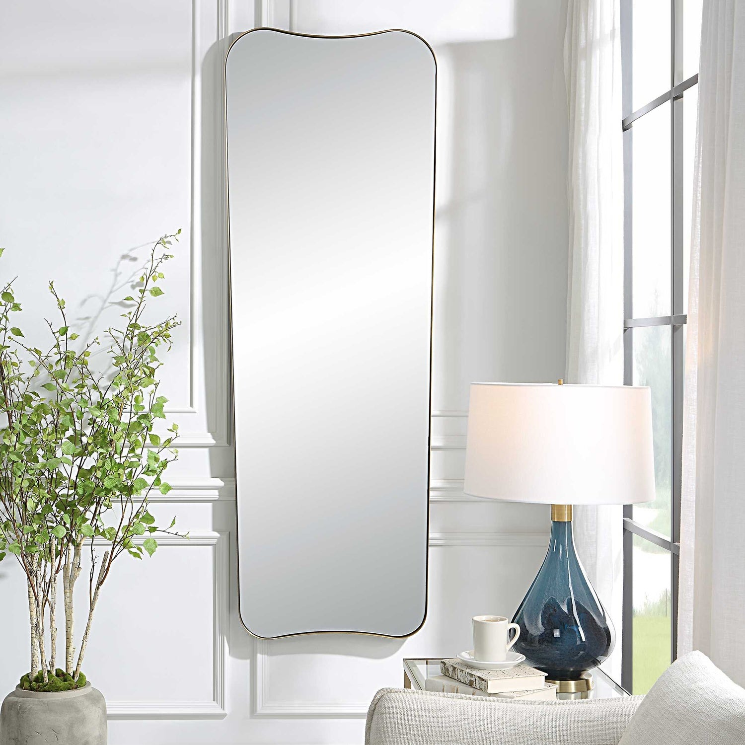 UTTERMOST BELVOIR ANTIQUE MIRROR - Mirrors