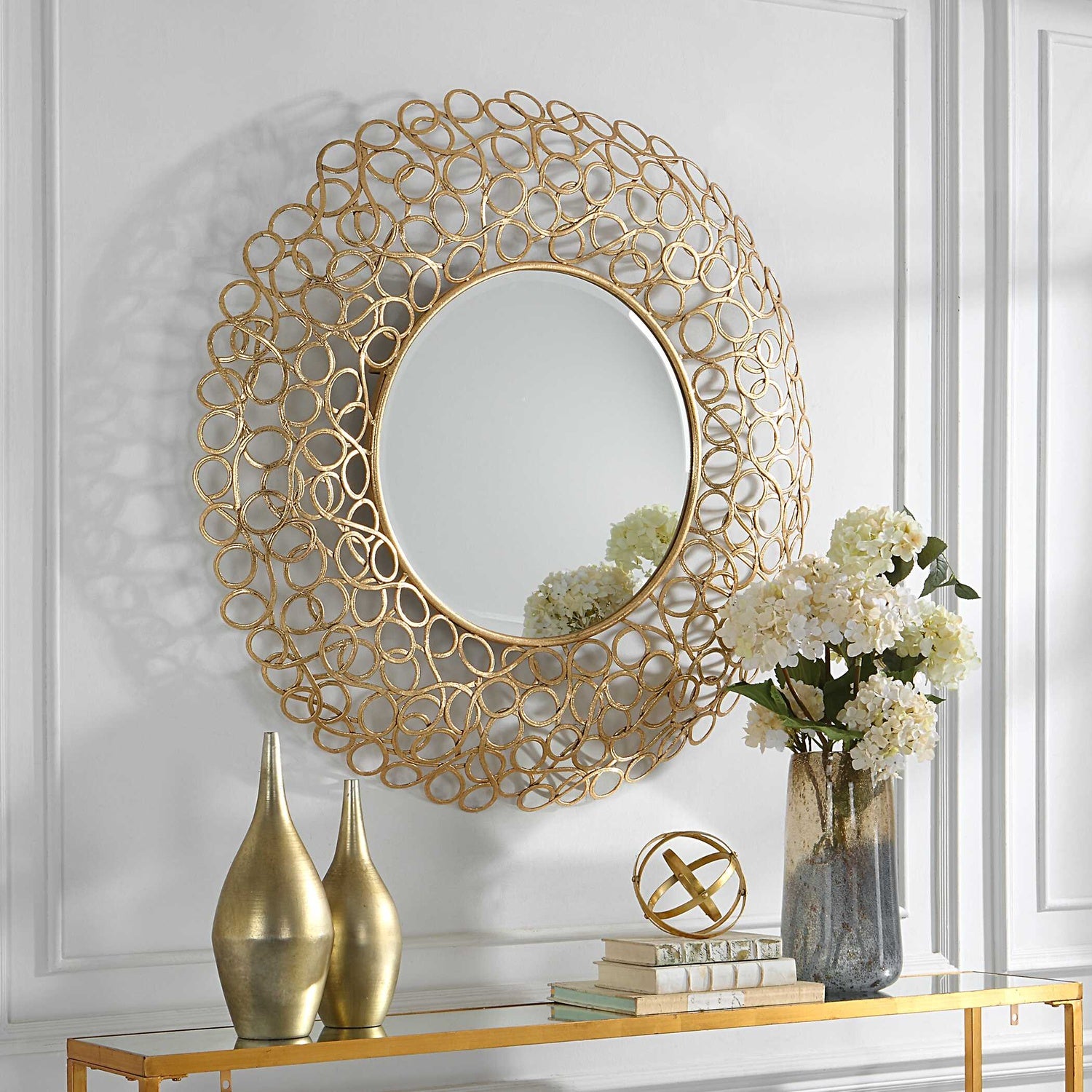 UTTERMOST SWIRL MIRROR - Mirrors