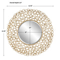 UTTERMOST SWIRL MIRROR - Mirrors