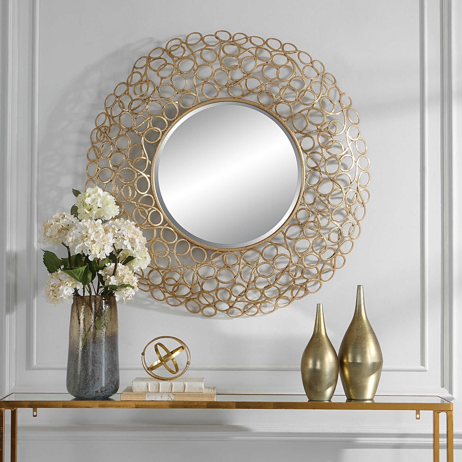UTTERMOST SWIRL MIRROR - Mirrors