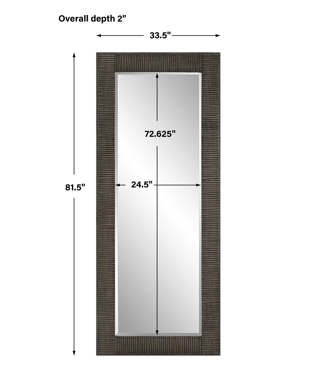 UTTERMOST FIGARO MIRROR - Mirrors