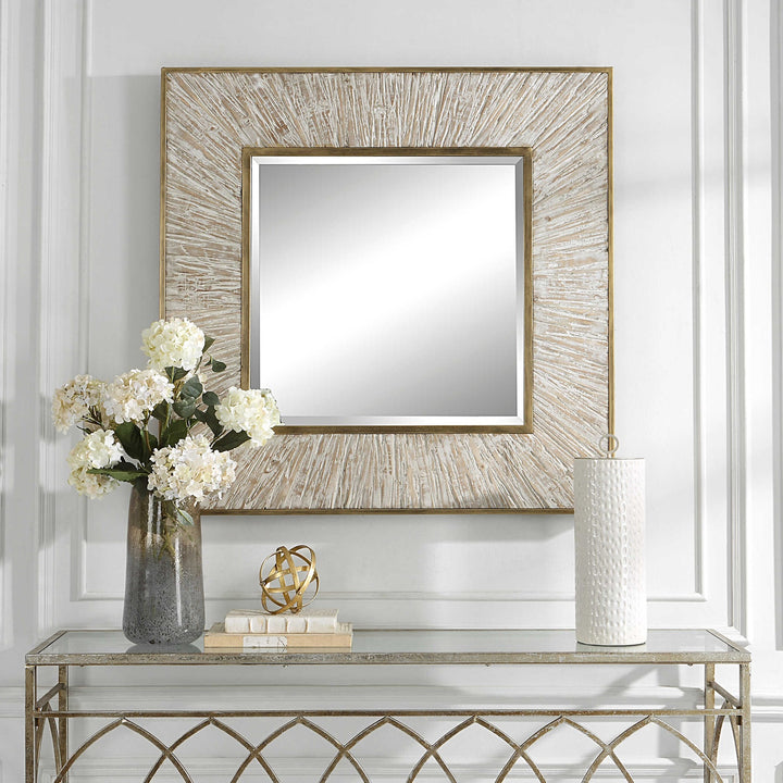 UTTERMOST WHARTON SQUARE MIRROR - Mirrors