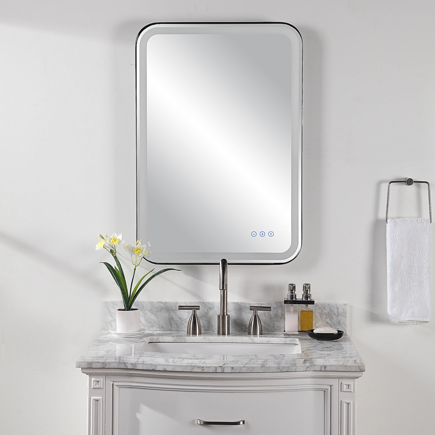 UTTERMOST CROFTON LIGHTED VANITY MIRROR - Mirrors
