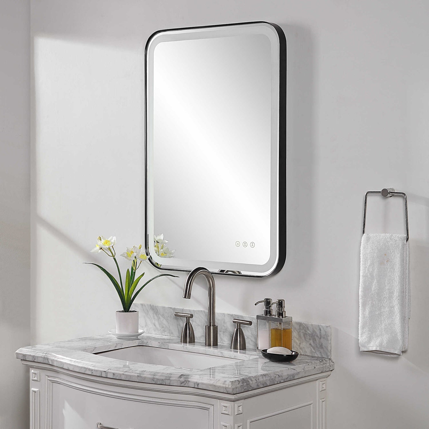 UTTERMOST Crofton Lighted Vanity Mirror - Mirrors