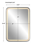 UTTERMOST CROFTON LIGHTED VANITY MIRROR - Mirrors