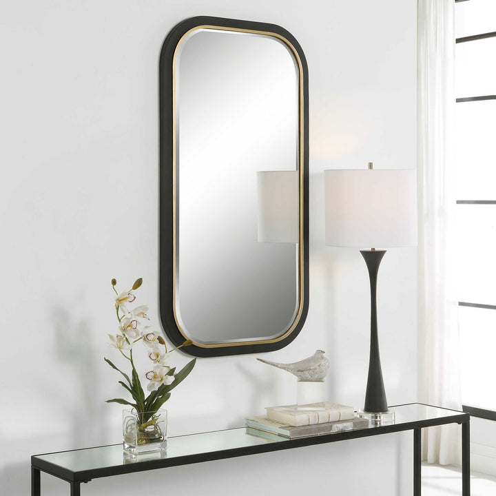 UTTERMOST Nevaeh Curved Rectangle Mirror - Mirrors