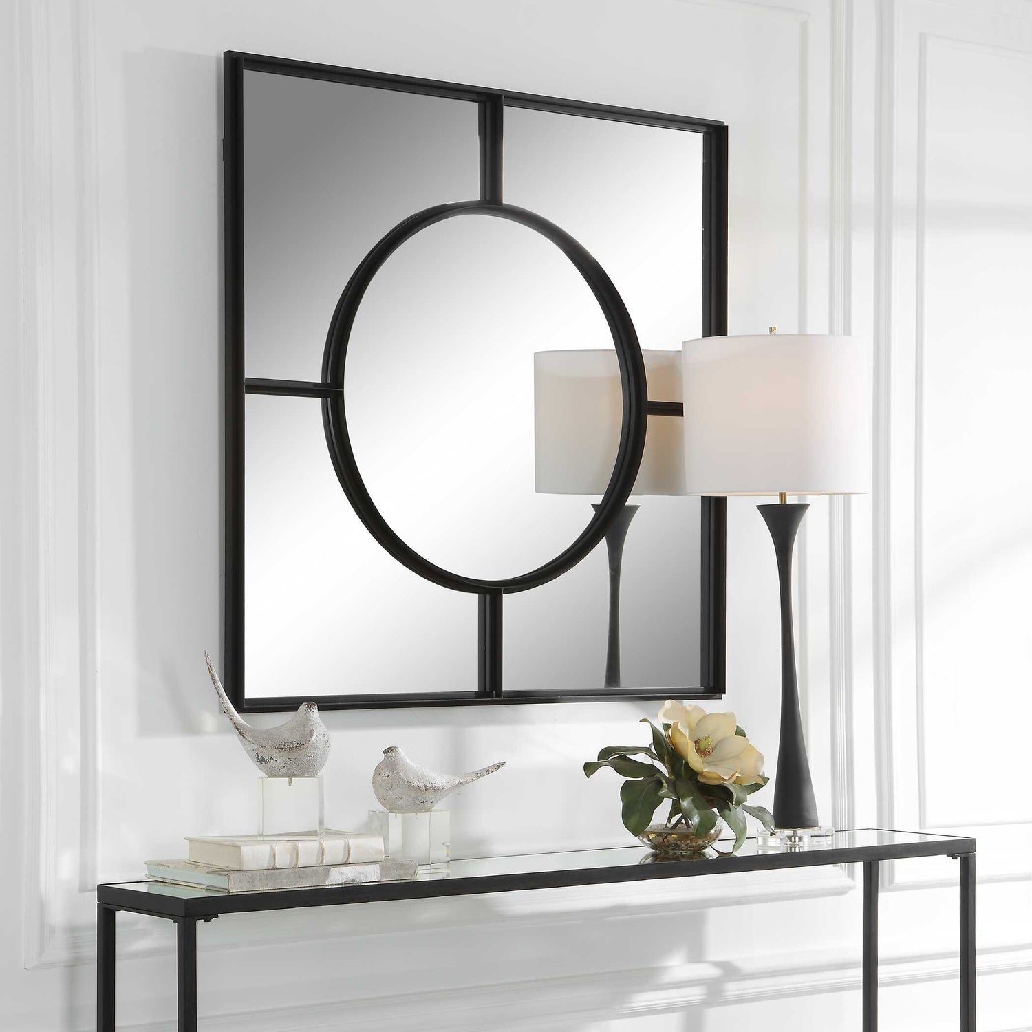 UTTERMOST SPURGEON SQUARE WINDOW MIRROR - Mirrors