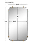UTTERMOST PALI INDUSTRIAL MIRROR - Mirrors