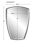 UTTERMOST CREST CURVED MIRROR - Mirrors