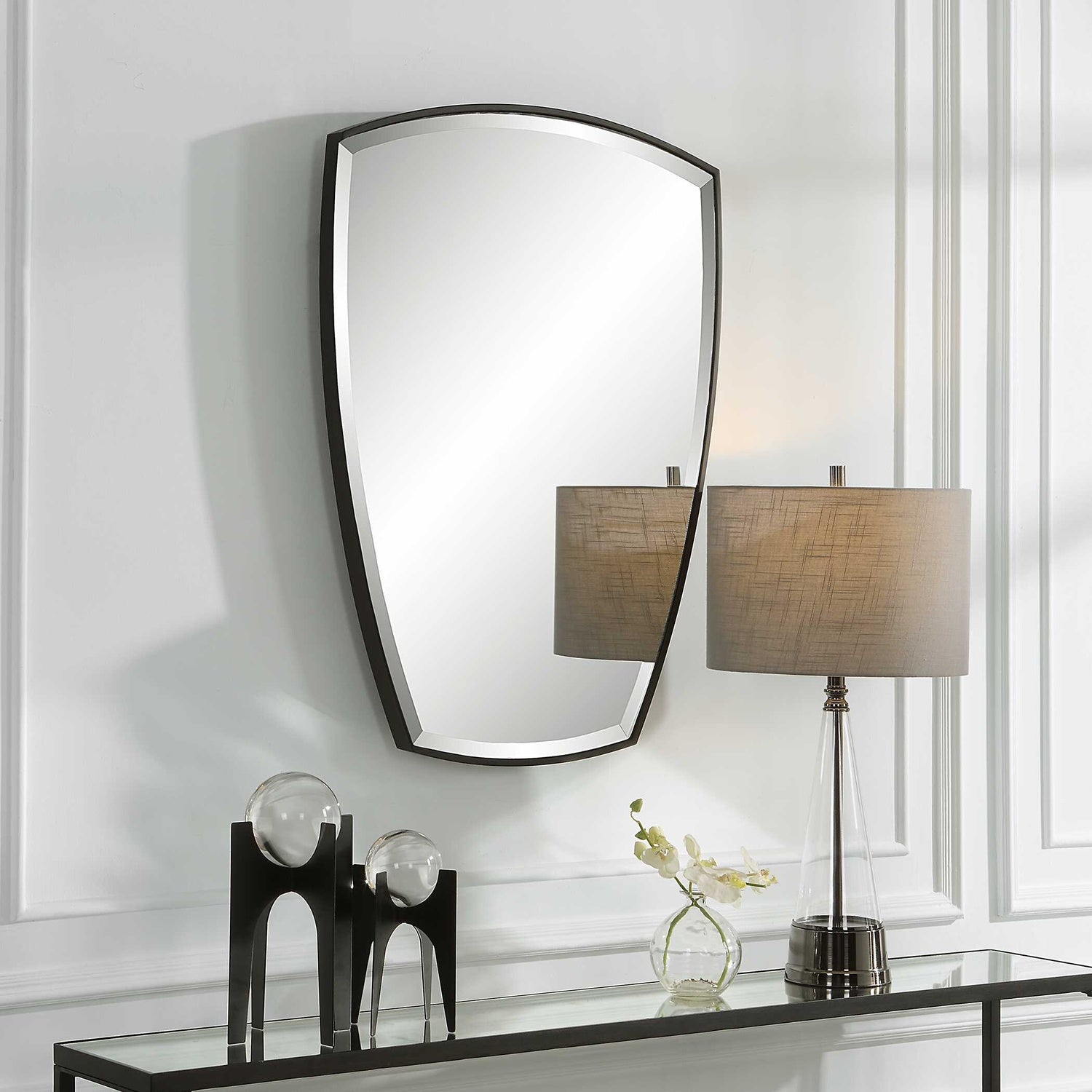 UTTERMOST CREST CURVED MIRROR - Mirrors