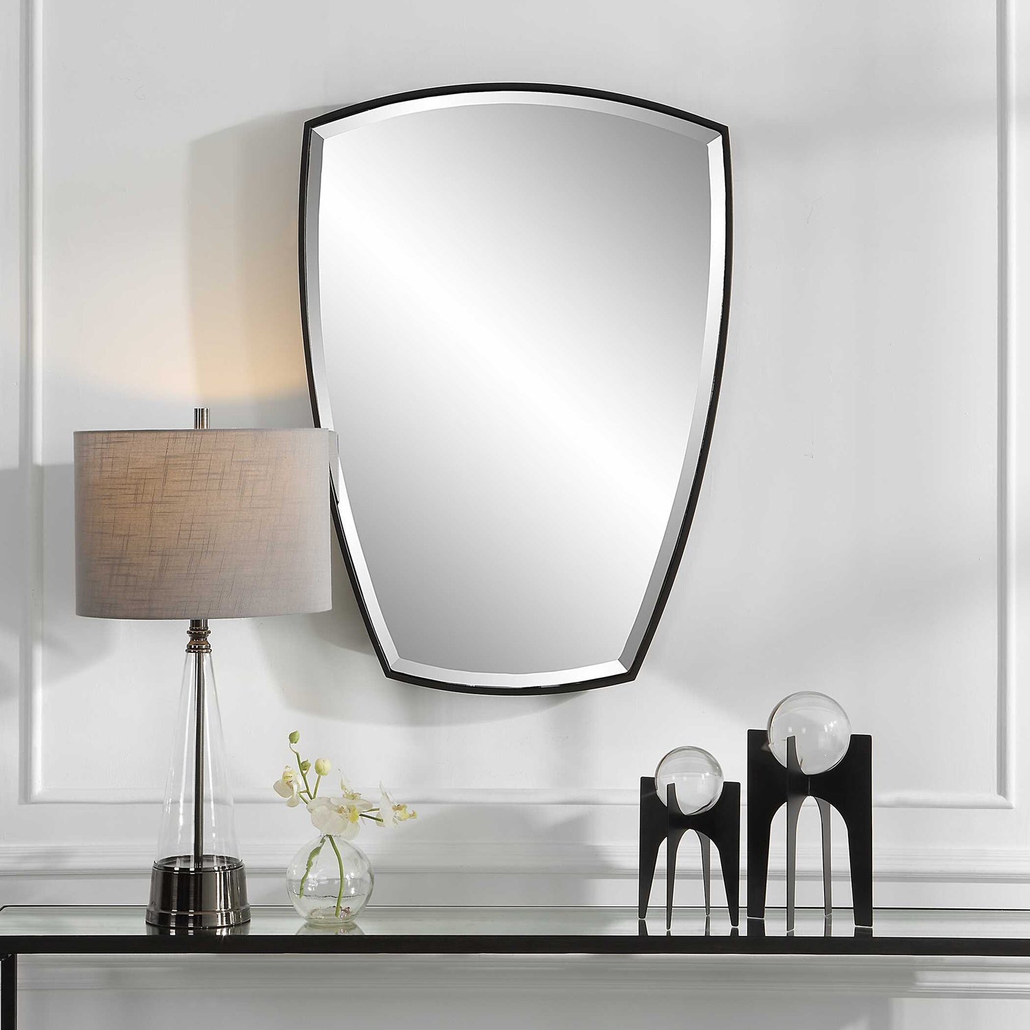 UTTERMOST CREST CURVED MIRROR - Mirrors