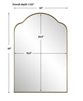 UTTERMOST Sidney Arch Mirror - Mirrors