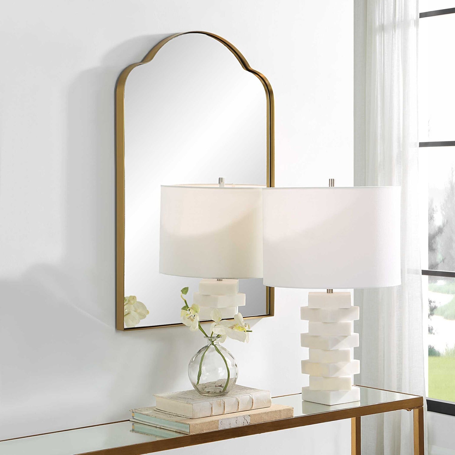 UTTERMOST SIDNEY ARCH MIRROR - Mirrors