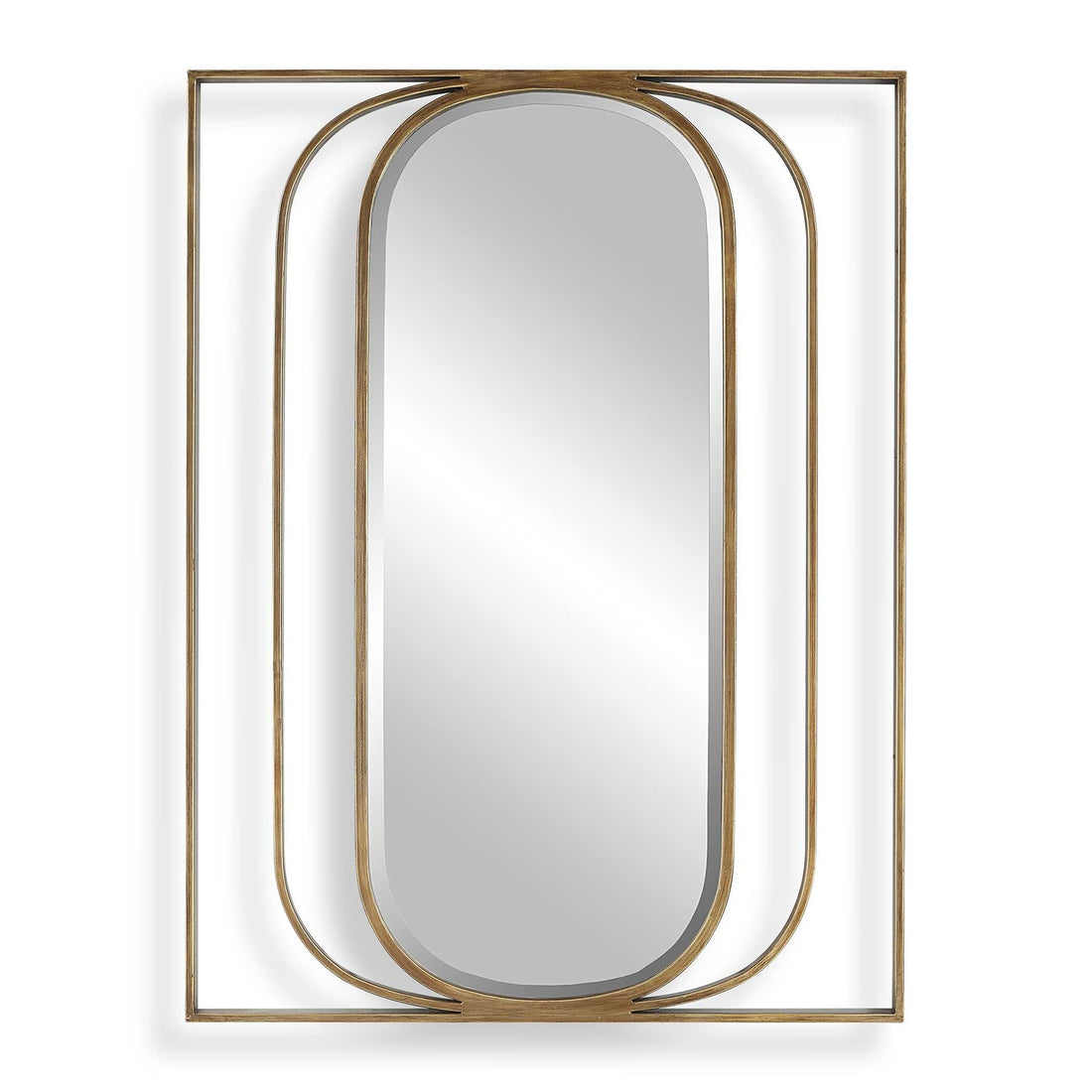 UTTERMOST Replicate Contemporary Oval Mirror - Mirrors