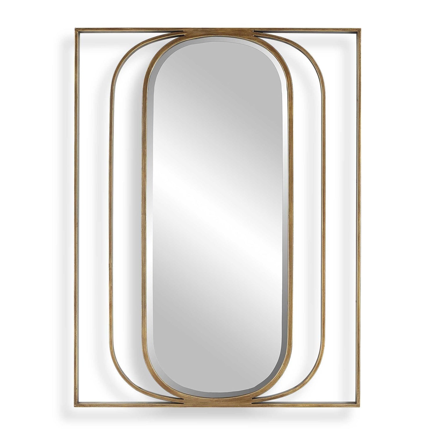 UTTERMOST Replicate Contemporary Oval Mirror - Mirrors