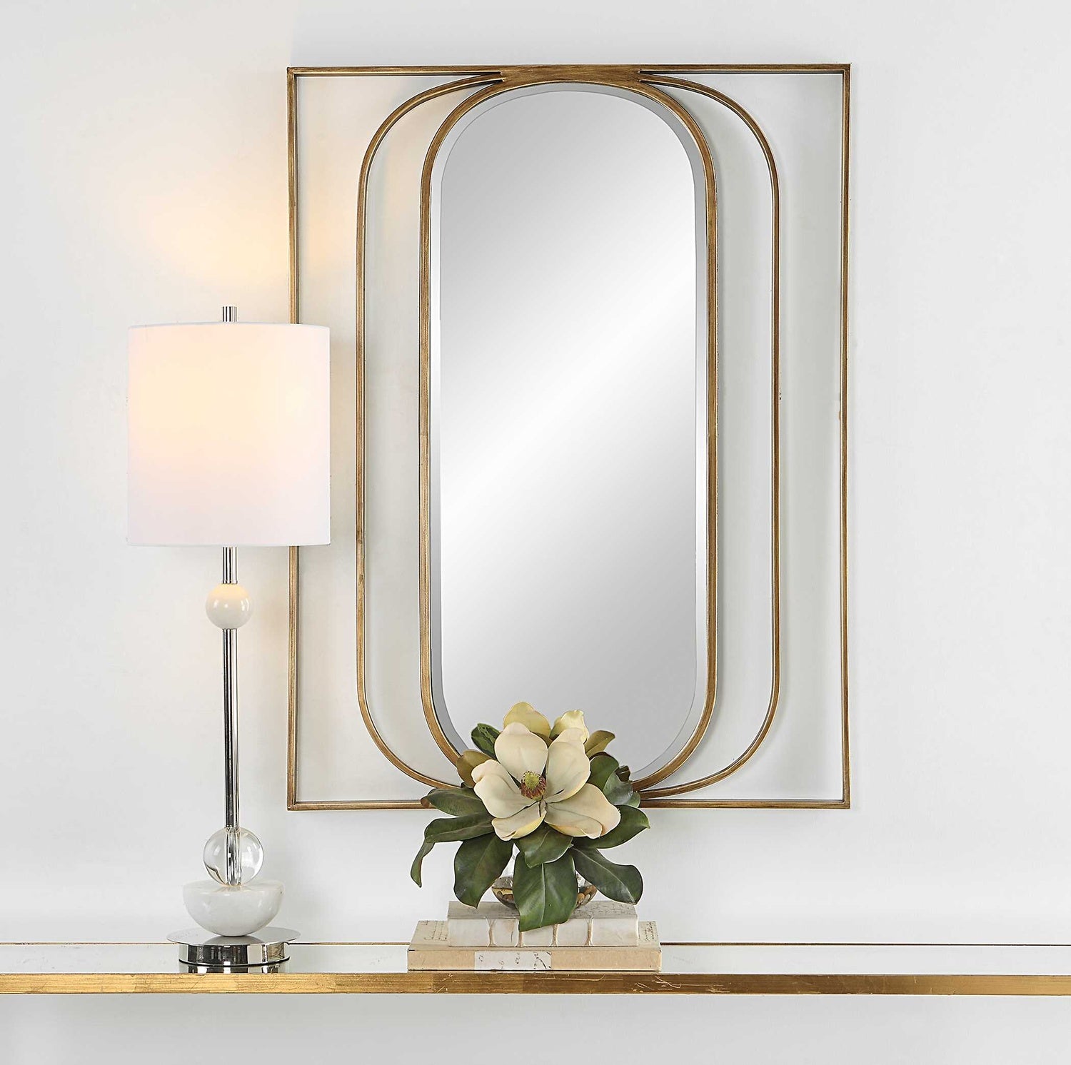 UTTERMOST REPLICATE CONTEMPORARY OVAL MIRROR - Mirrors
