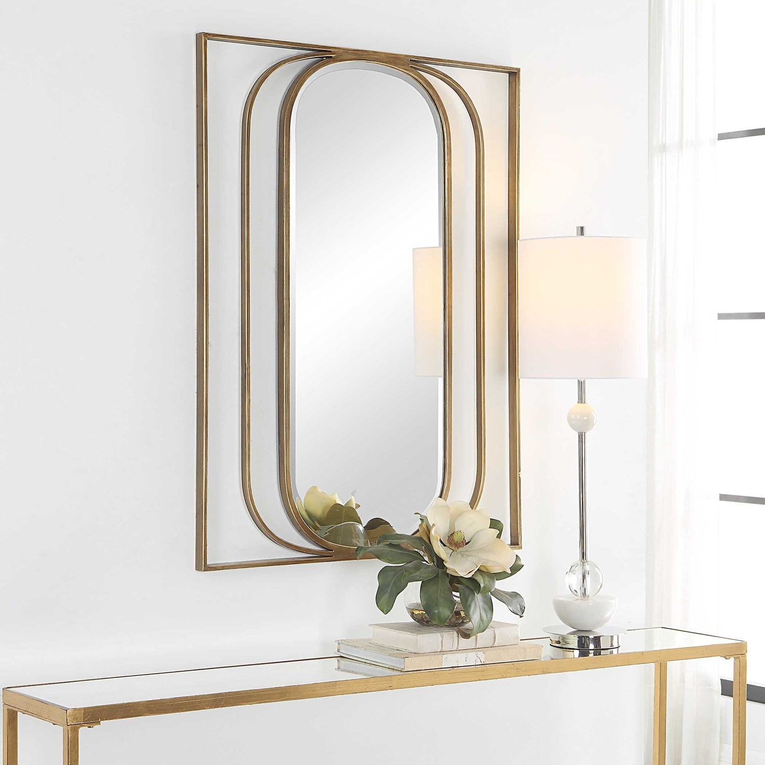 UTTERMOST REPLICATE CONTEMPORARY OVAL MIRROR - Mirrors