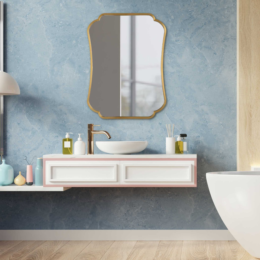 UTTERMOST Athena Brushed Mirror - Mirrors