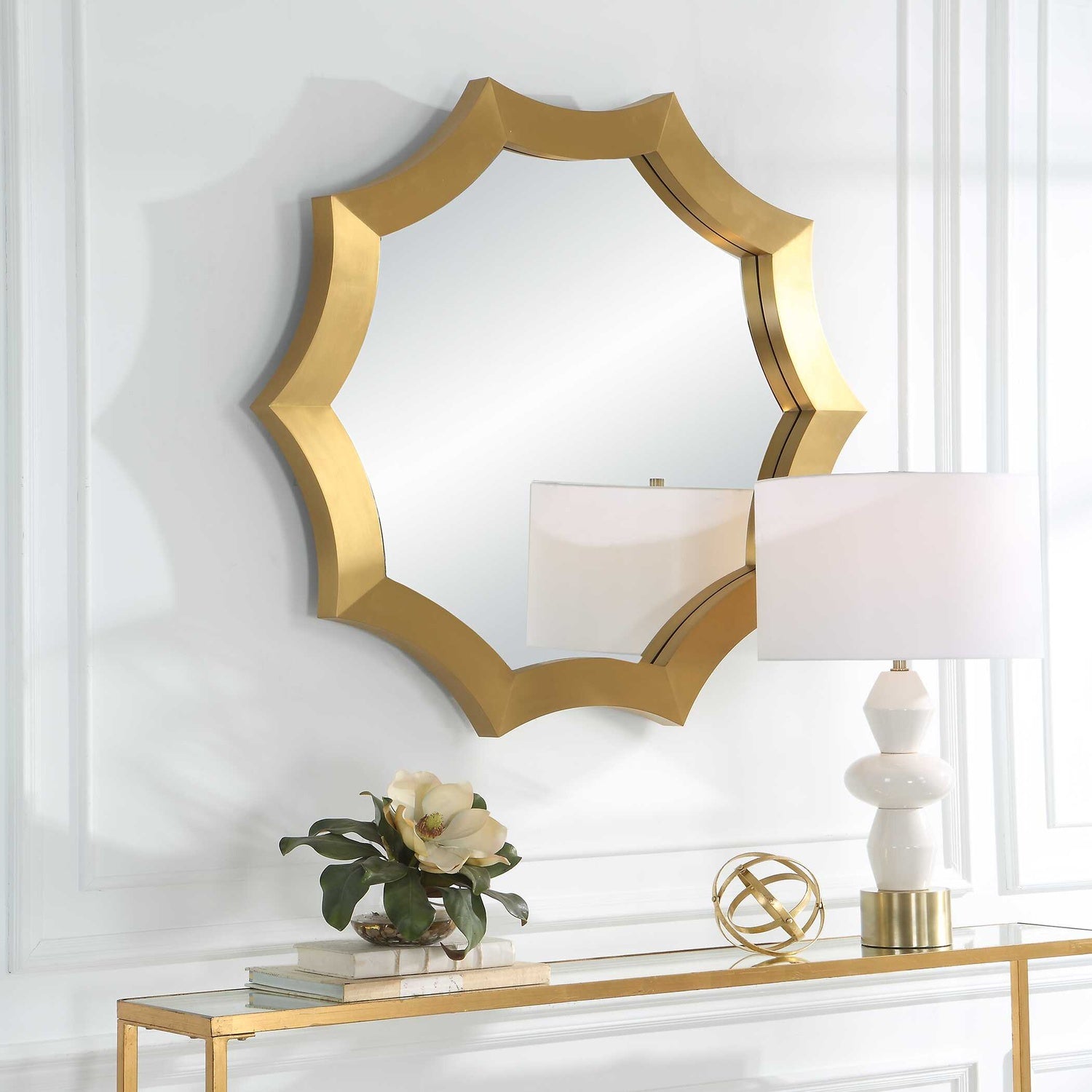UTTERMOST FLARE BRUSHED MIRROR - Mirrors