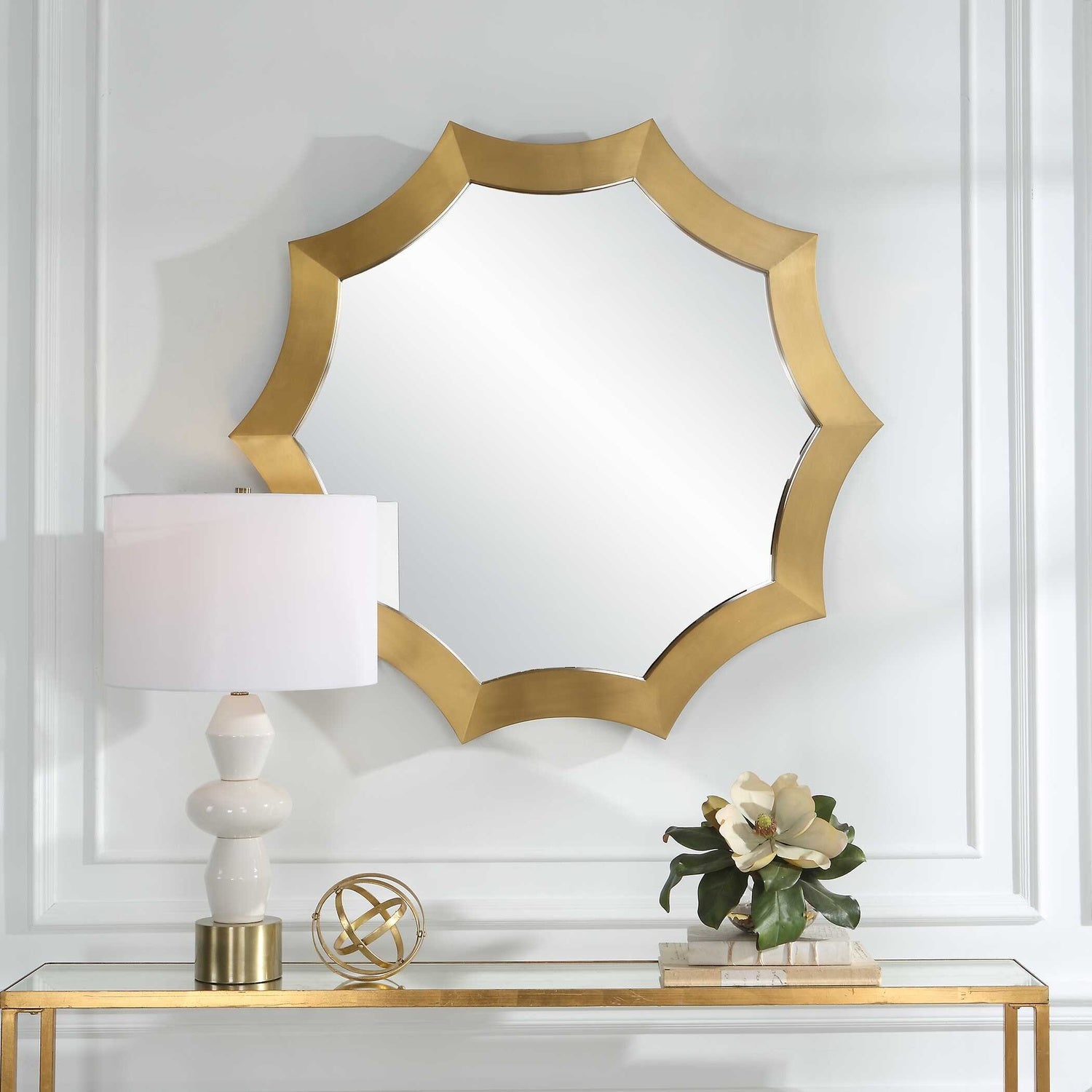 UTTERMOST FLARE BRUSHED MIRROR - Mirrors