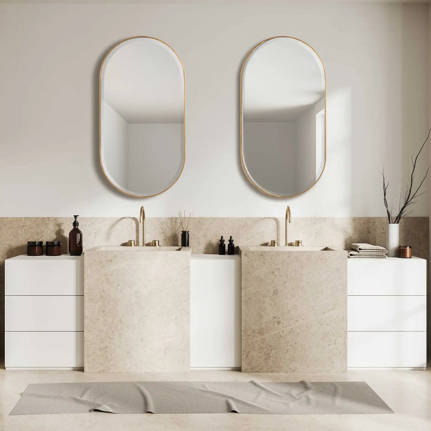 UTTERMOST Lago Oval Mirror - Mirrors