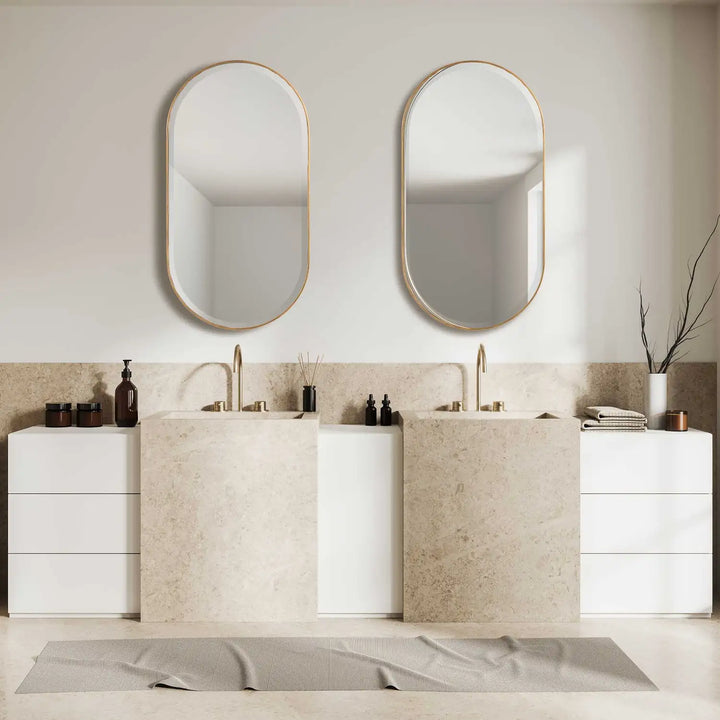 UTTERMOST Lago Oval Mirror - Mirrors