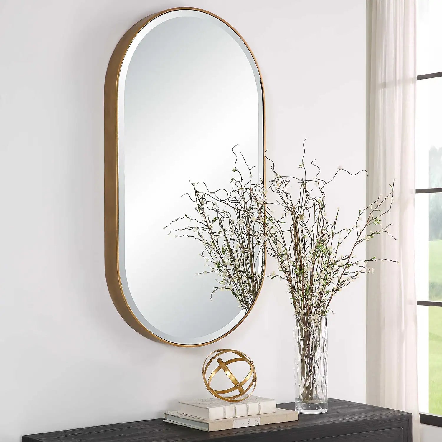 UTTERMOST Lago Oval Mirror - Mirrors