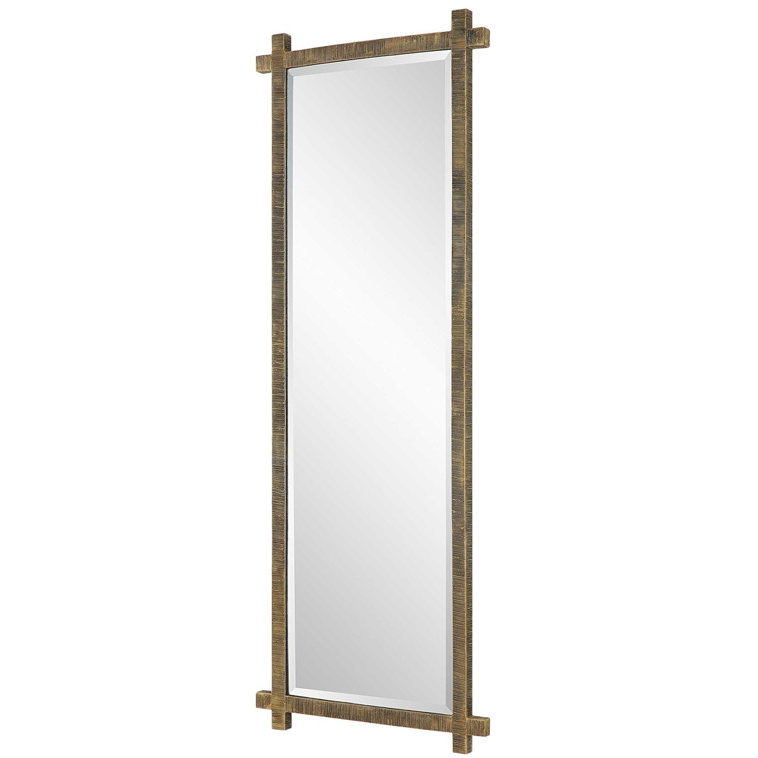 UTTERMOST ABANU RIBBED DRESSING MIRROR - Mirrors