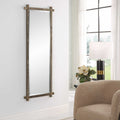 UTTERMOST Abanu Ribbed Dressing Mirror - Mirrors
