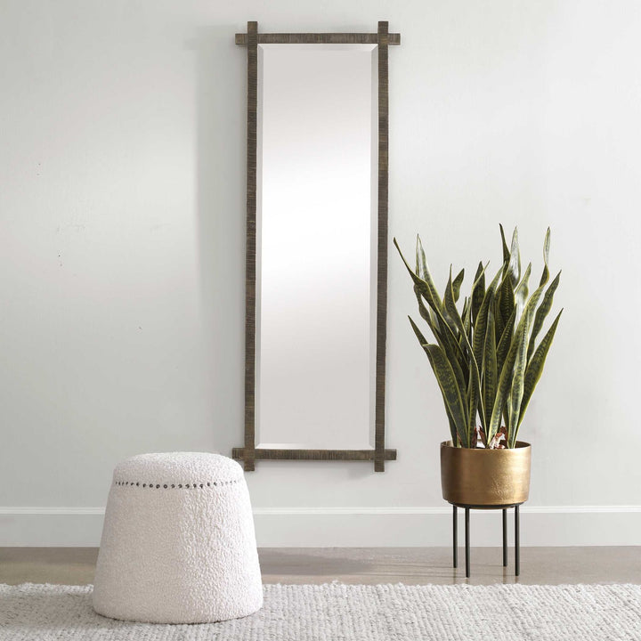 UTTERMOST Abanu Ribbed Dressing Mirror - Mirrors