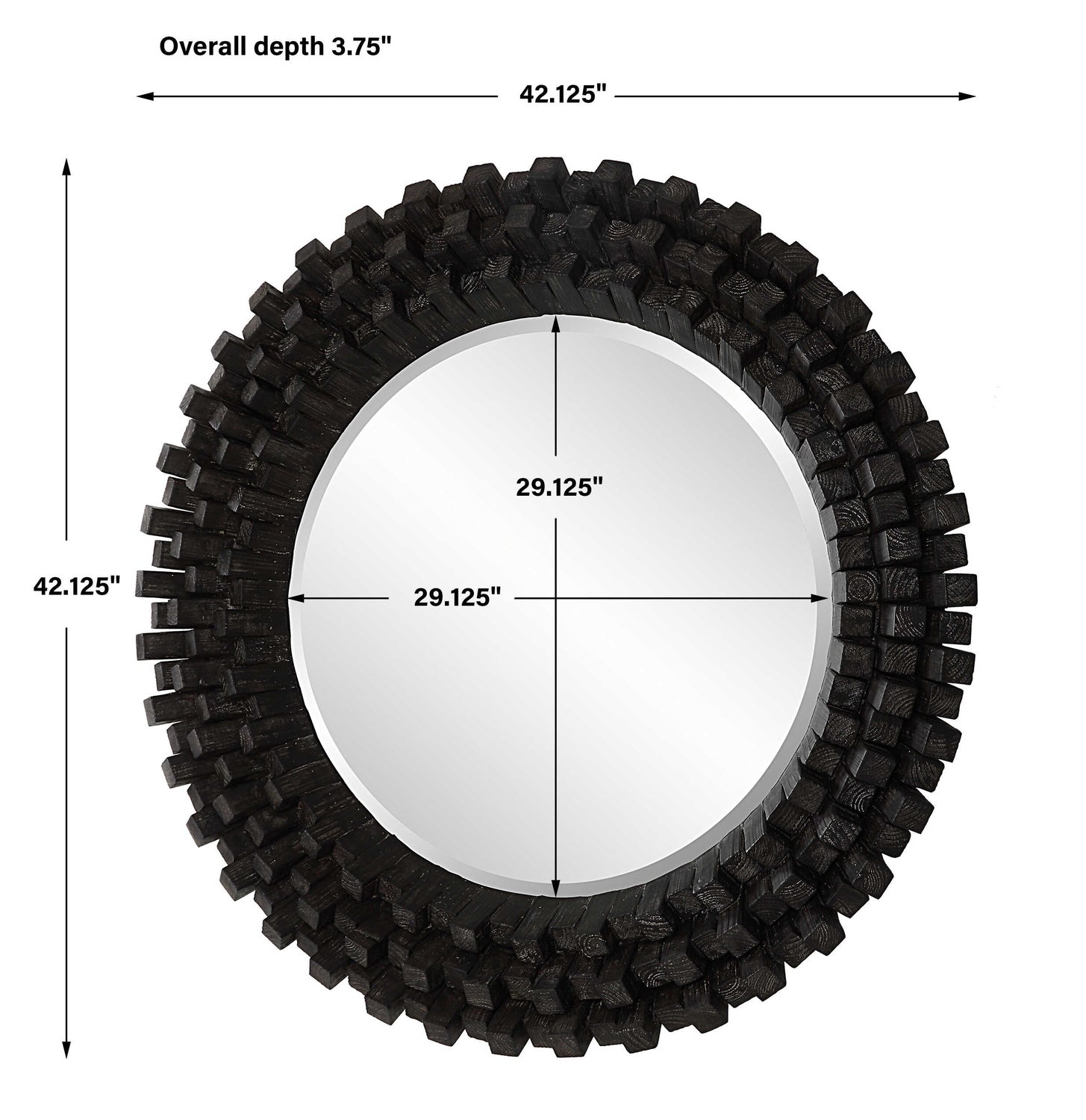 UTTERMOST CIRCLE OF PIERS MIRROR - Mirrors
