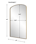 UTTERMOST TORDERA ARCH MIRROR - Mirrors