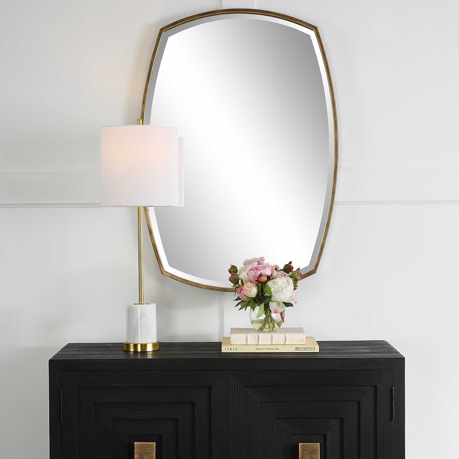 UTTERMOST Varenna Aged Vanity Mirror - Mirrors