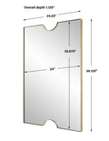 UTTERMOST TICKET VANITY MIRROR - Mirrors