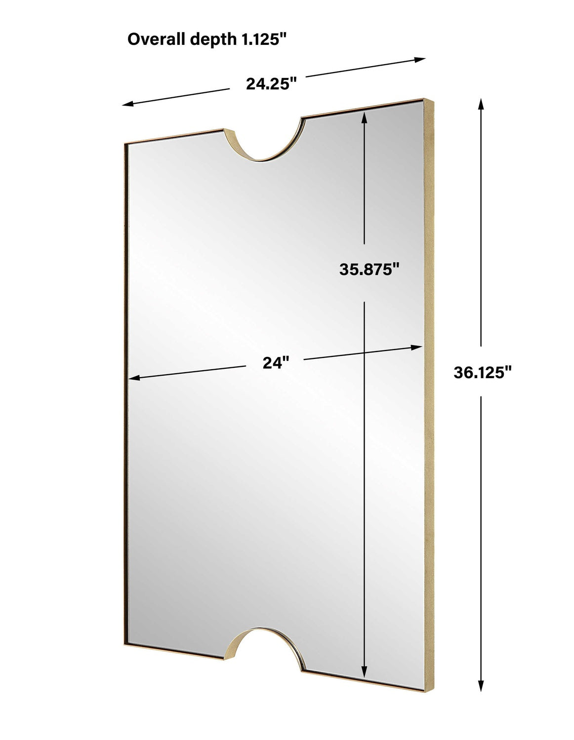 UTTERMOST TICKET VANITY MIRROR - Mirrors