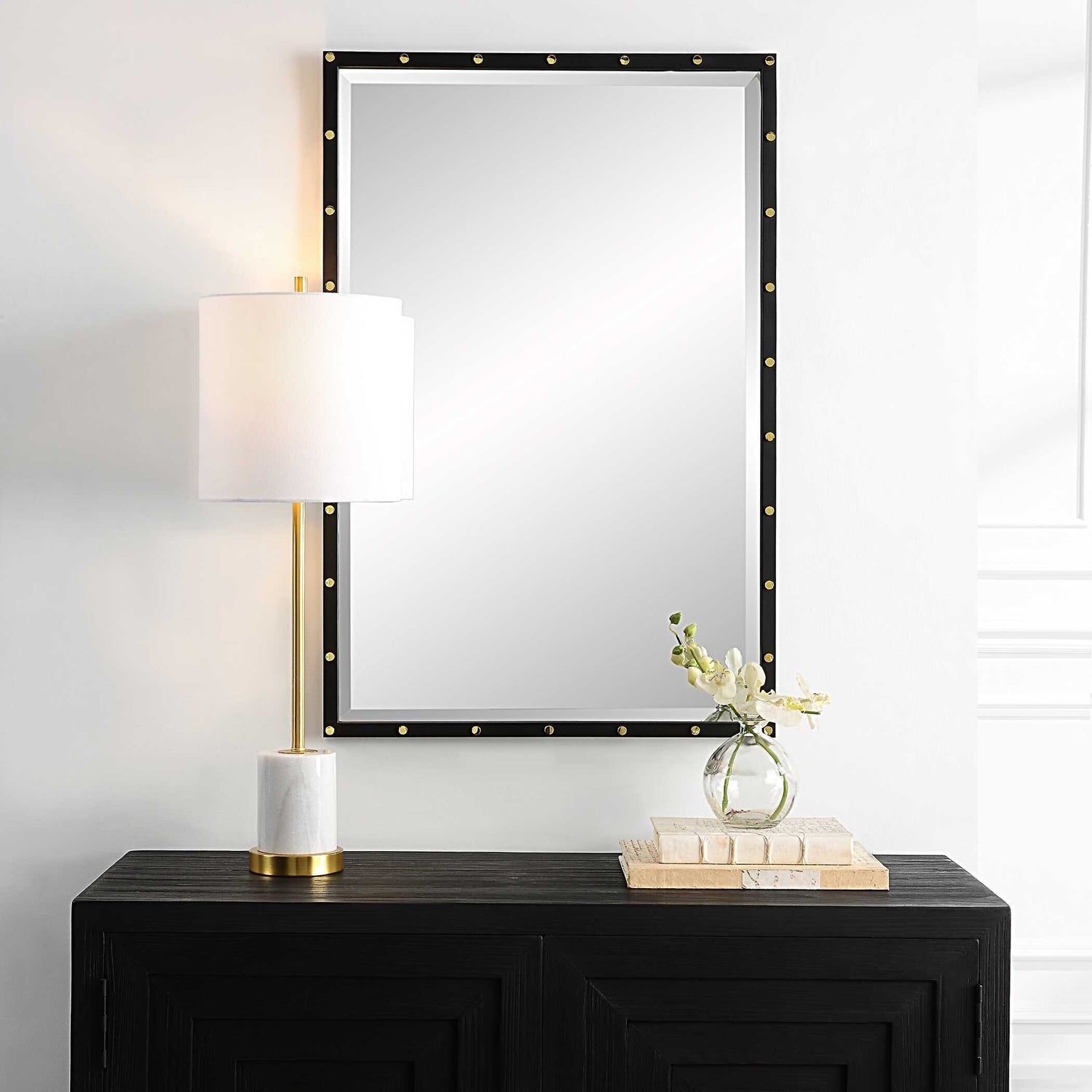 UTTERMOST Benedo Industrial Vanity Mirror - Mirrors