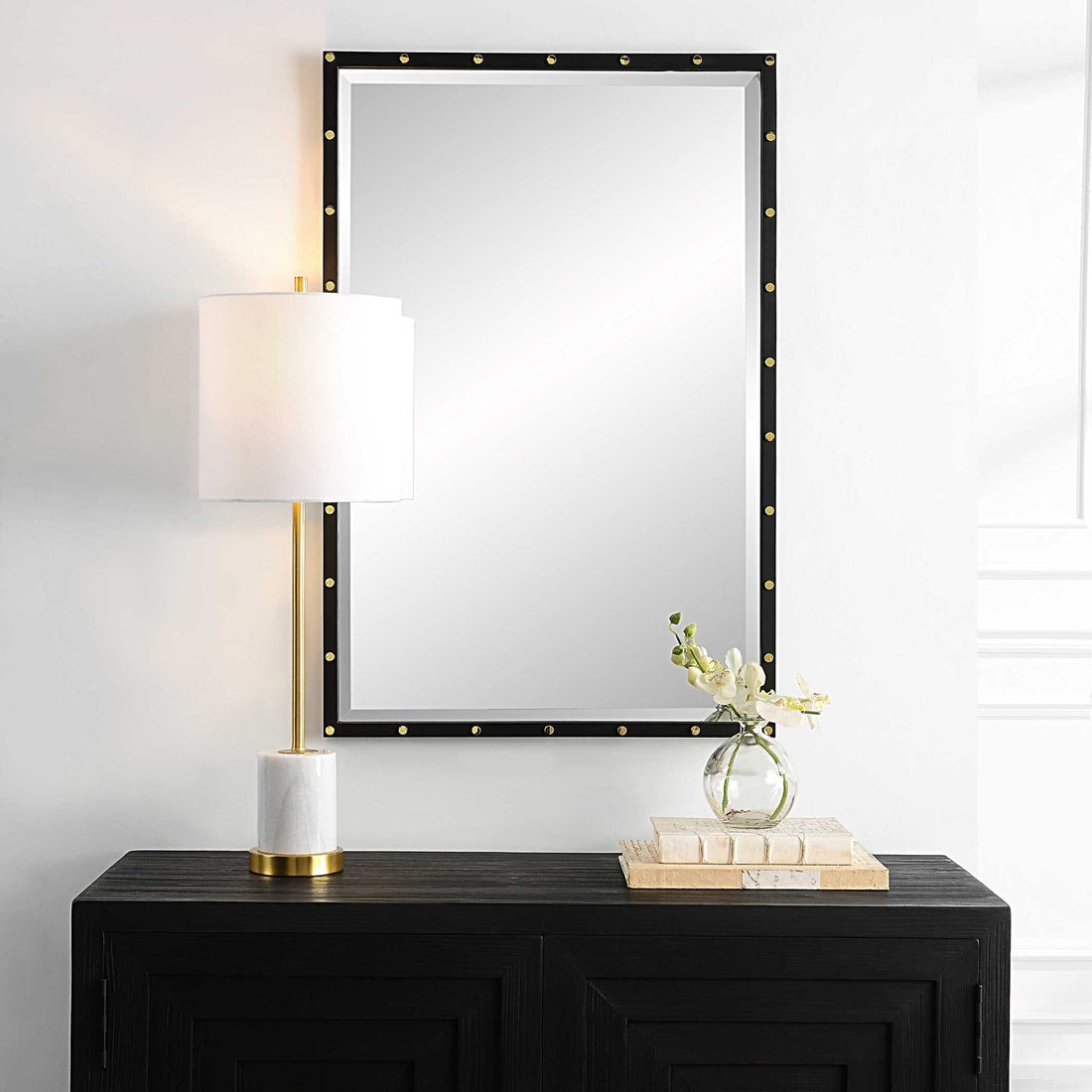 UTTERMOST Benedo Industrial Vanity Mirror - Mirrors