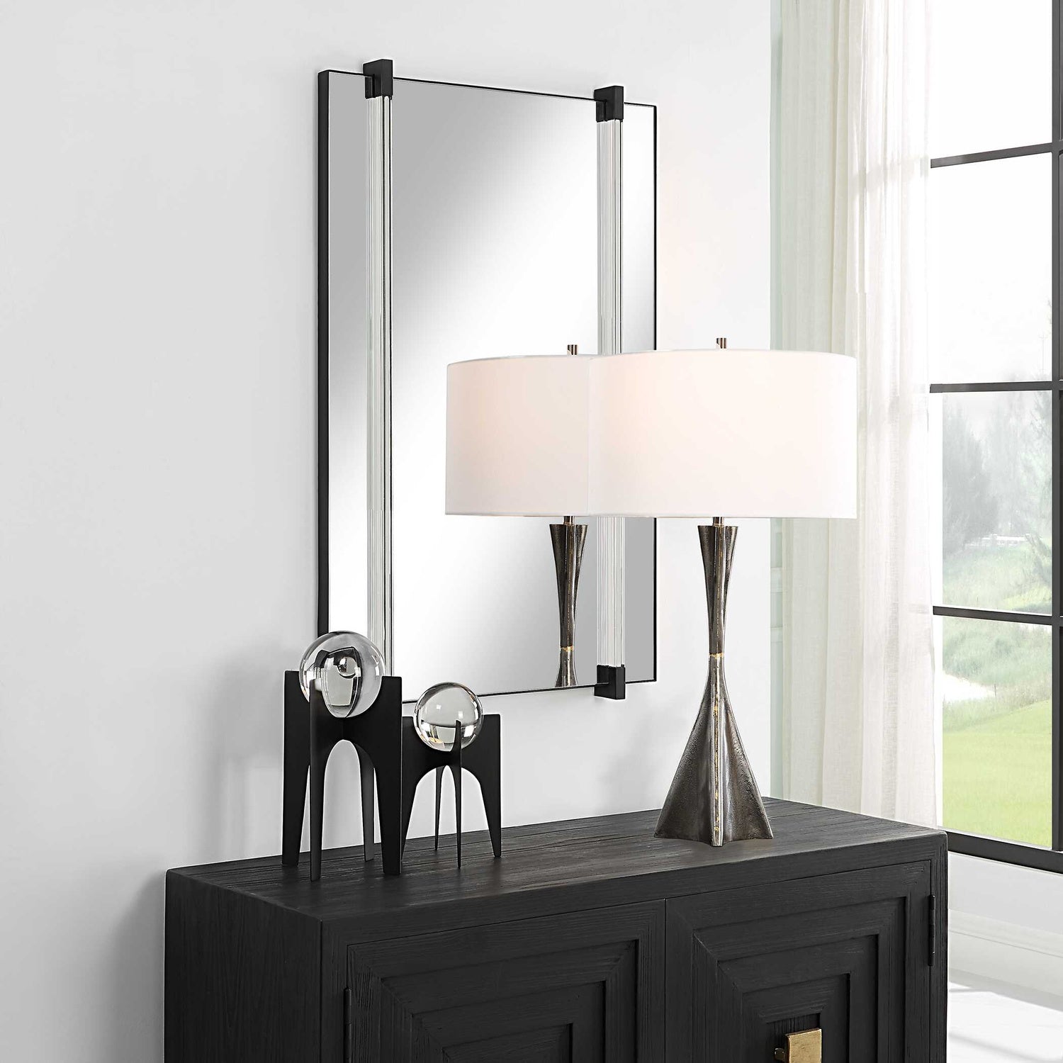 UTTERMOST LADONNA RODS MIRROR - Mirrors