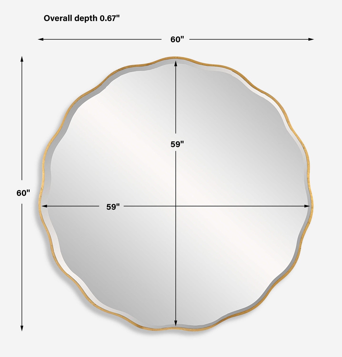 UTTERMOST ANETA MIRROR - Mirrors