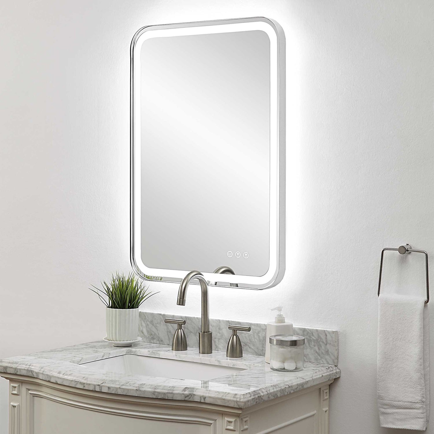 UTTERMOST Crofton Lighted Vanity Mirror - Mirrors