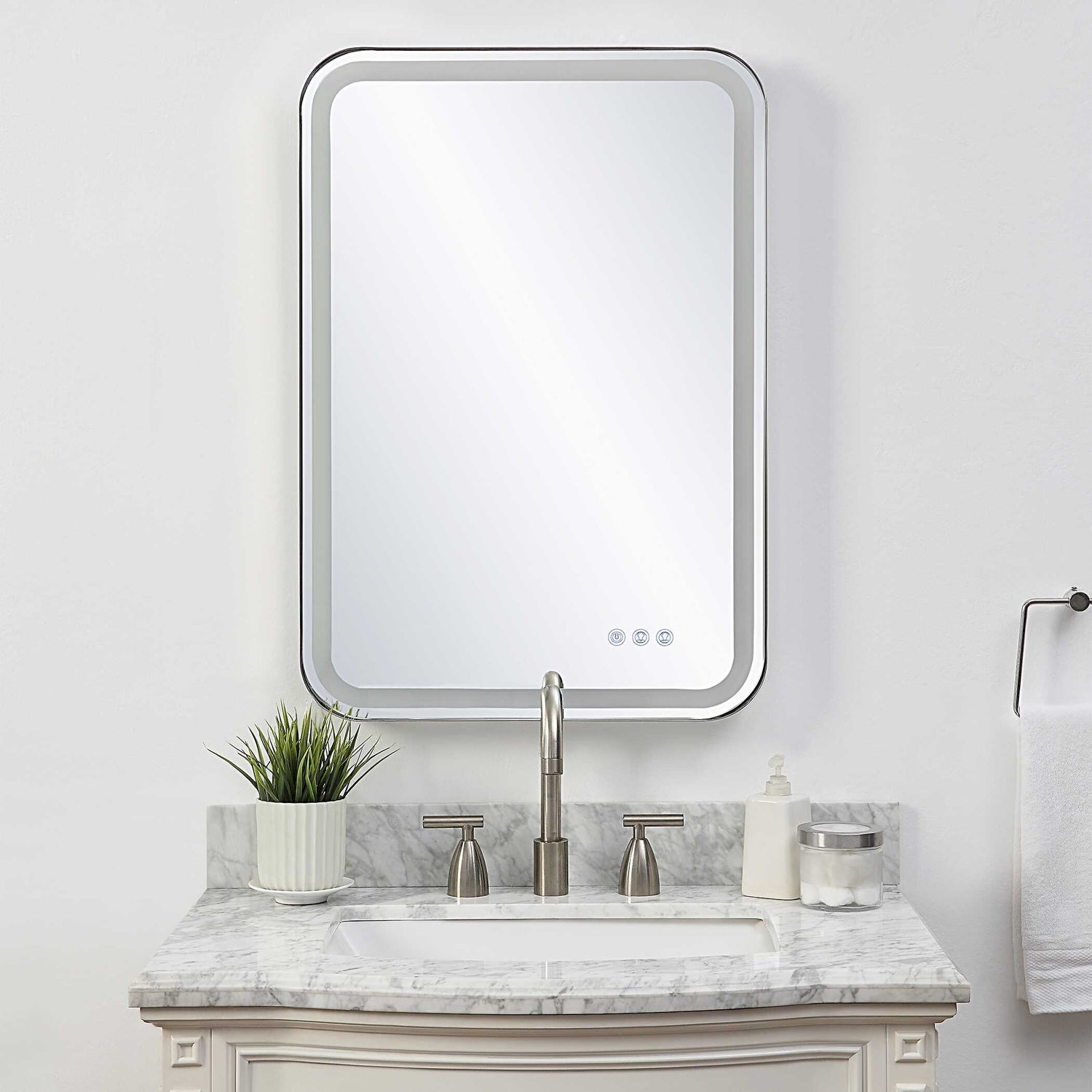 UTTERMOST CROFTON LIGHTED VANITY MIRROR - Mirrors